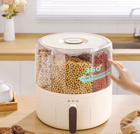 Dispensador de granos.