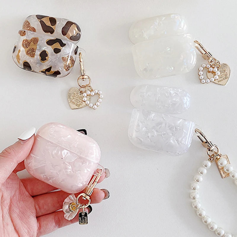 Funda Leopard Girl para AirPods