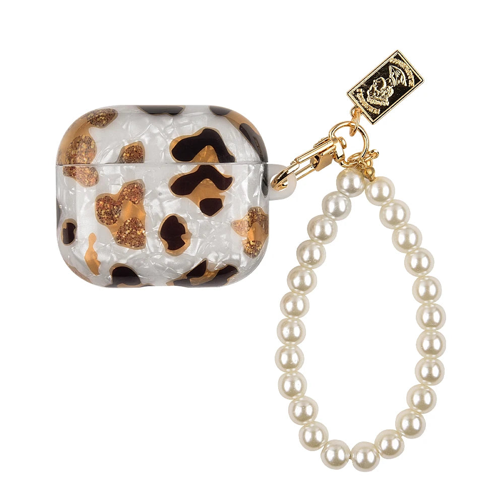 Funda Leopard Girl para AirPods