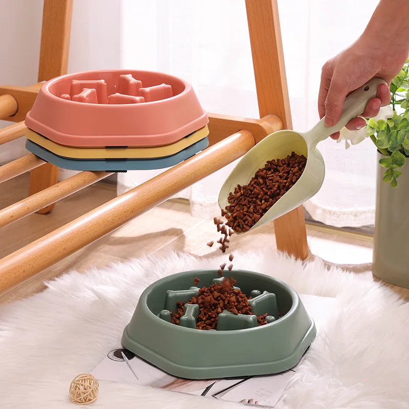 Comedor lento para mascotas,