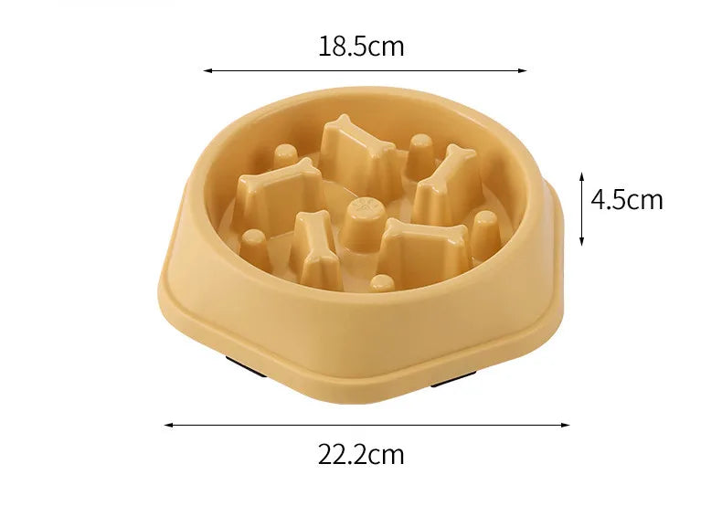 Comedor lento para mascotas,