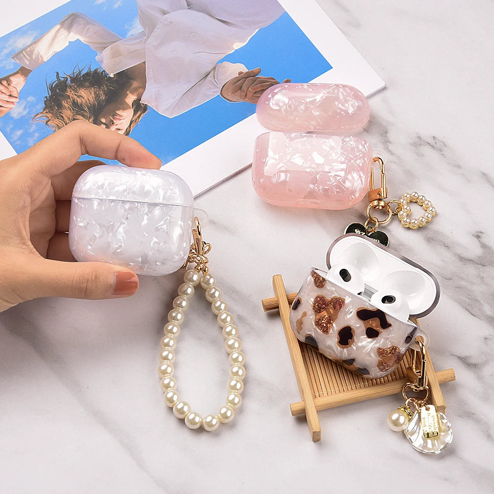 Funda Leopard Girl para AirPods