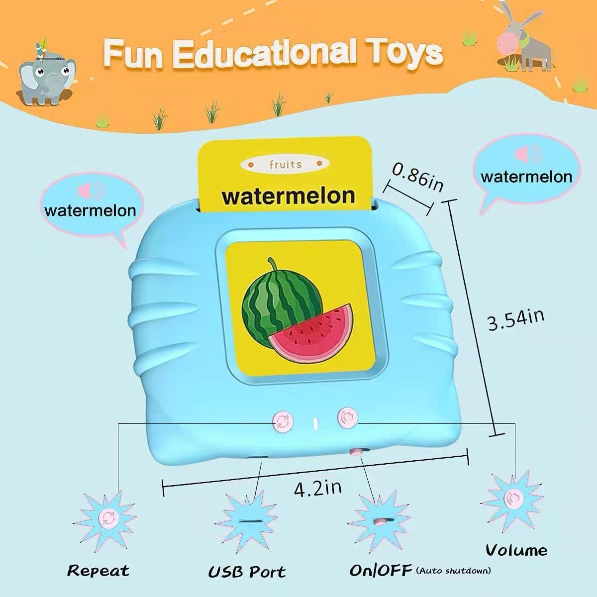Lector interactivo educativo ingles