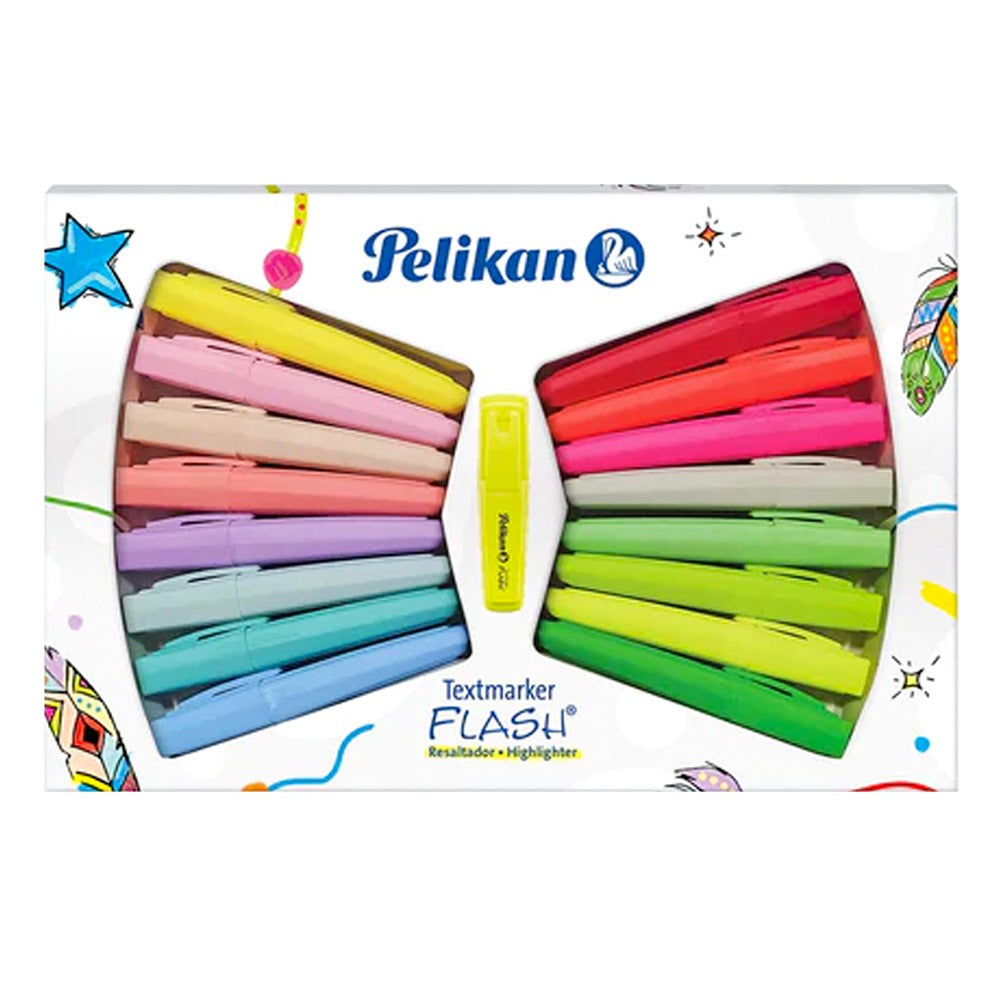 Resaltadores Neon Pelikan x16