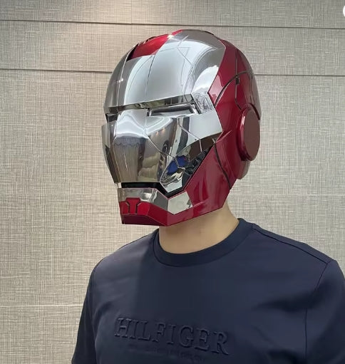 Casco Iron Man con control de voz en idioma MK5