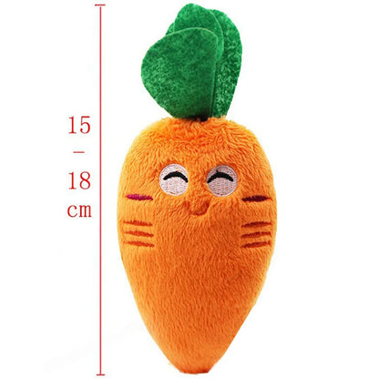 Juguete de peluche chirriante para perros