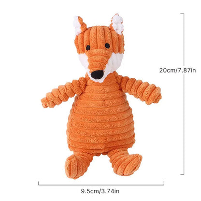 Juguete de peluche chirriante para perros