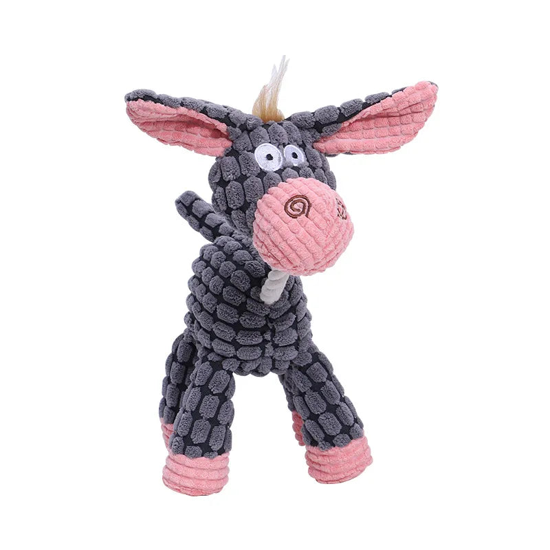 Juguete de peluche chirriante para perros