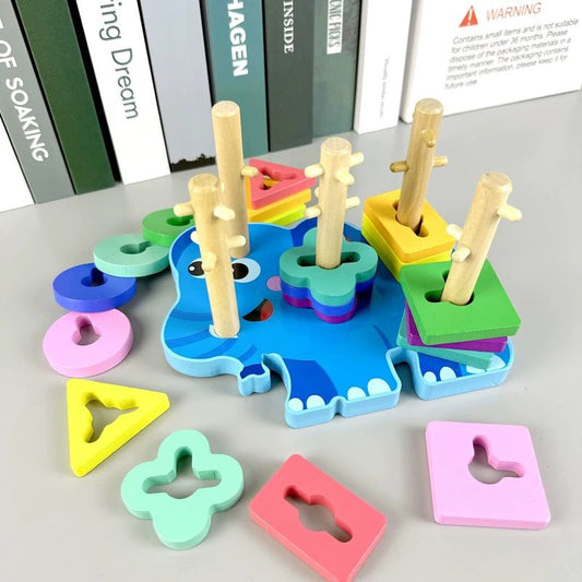 FIGURAS GEOMETRICAS ELEFANTES