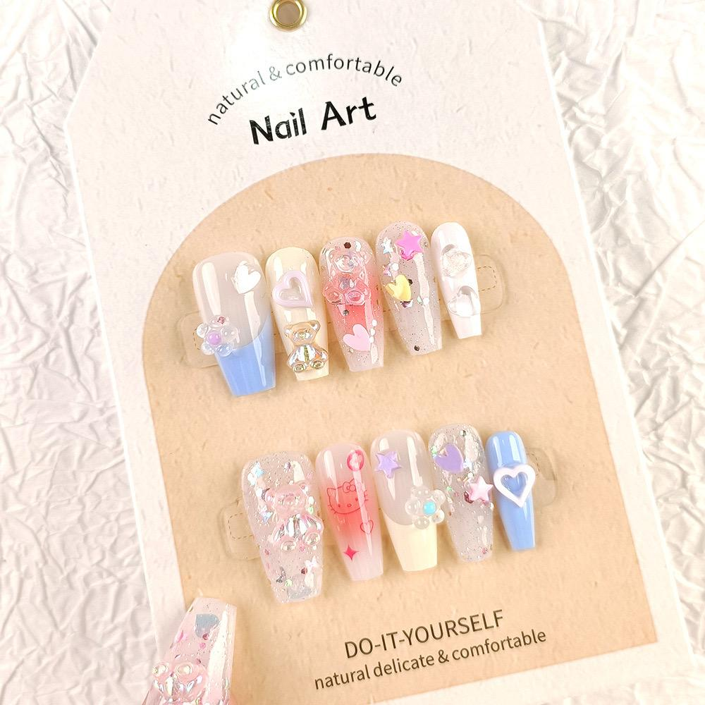 Kit de uñas decoradas